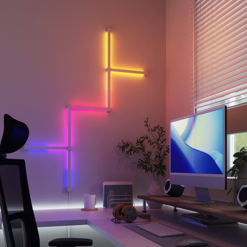 Amazon.co.jp: Nanoleaf(ナノリーフ) Lines 90° 拡張パック 3本