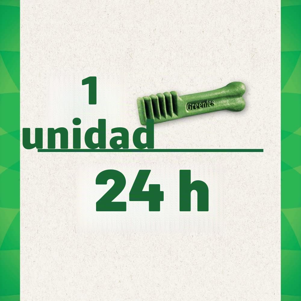 Greenies Snack Dental 100% Natural para Perros Medianos 6x340g