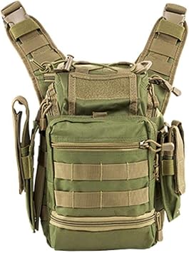 NcSTARVism By Ncstar PVC First Responders Utility Bag/Green W/Tan Trim