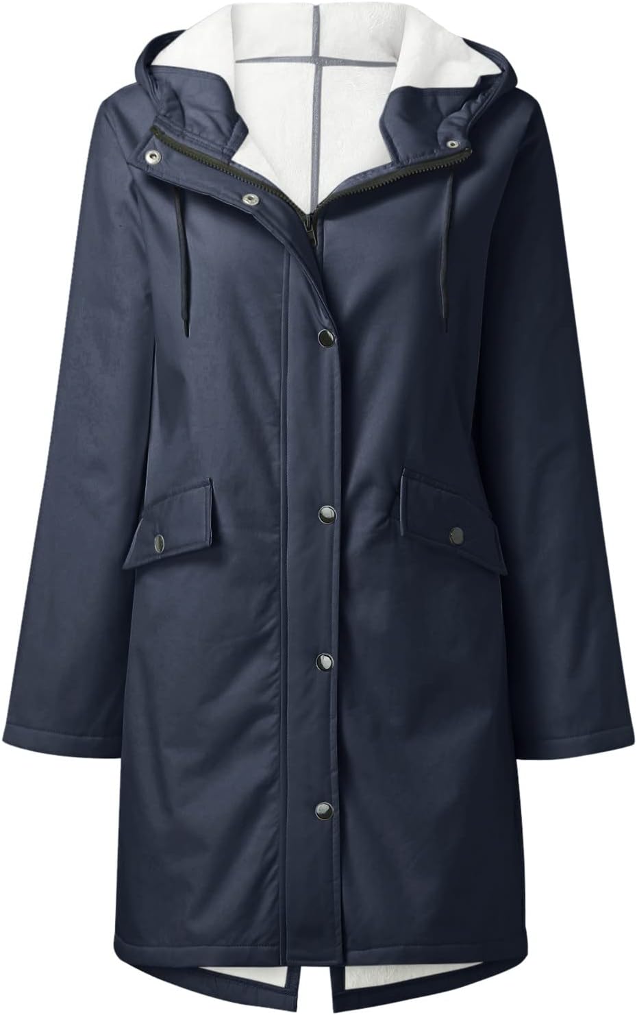 JJHAEVDY  Women's Raincoats Windbreaker Rain Jacket Waterproof Lightweight Outdoor Hooded Trench Coats : Sports & Outdoors