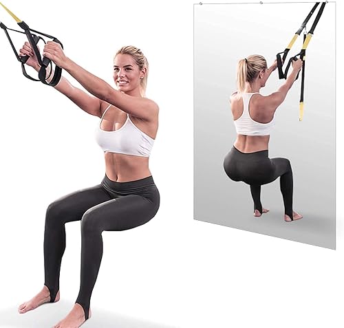 Miniatura 7 de H-A Hans & Alice - Espejos de gimnasio para uso doméstico y comercial, espejo individual de 47.2 x 31.5 pulgadas