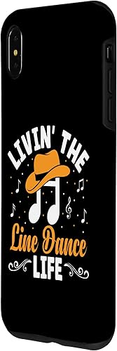 Miniatura 2 de Funda para iPhone XS Max Living The Line Dance Life Country Music Funny Line Dancing Case