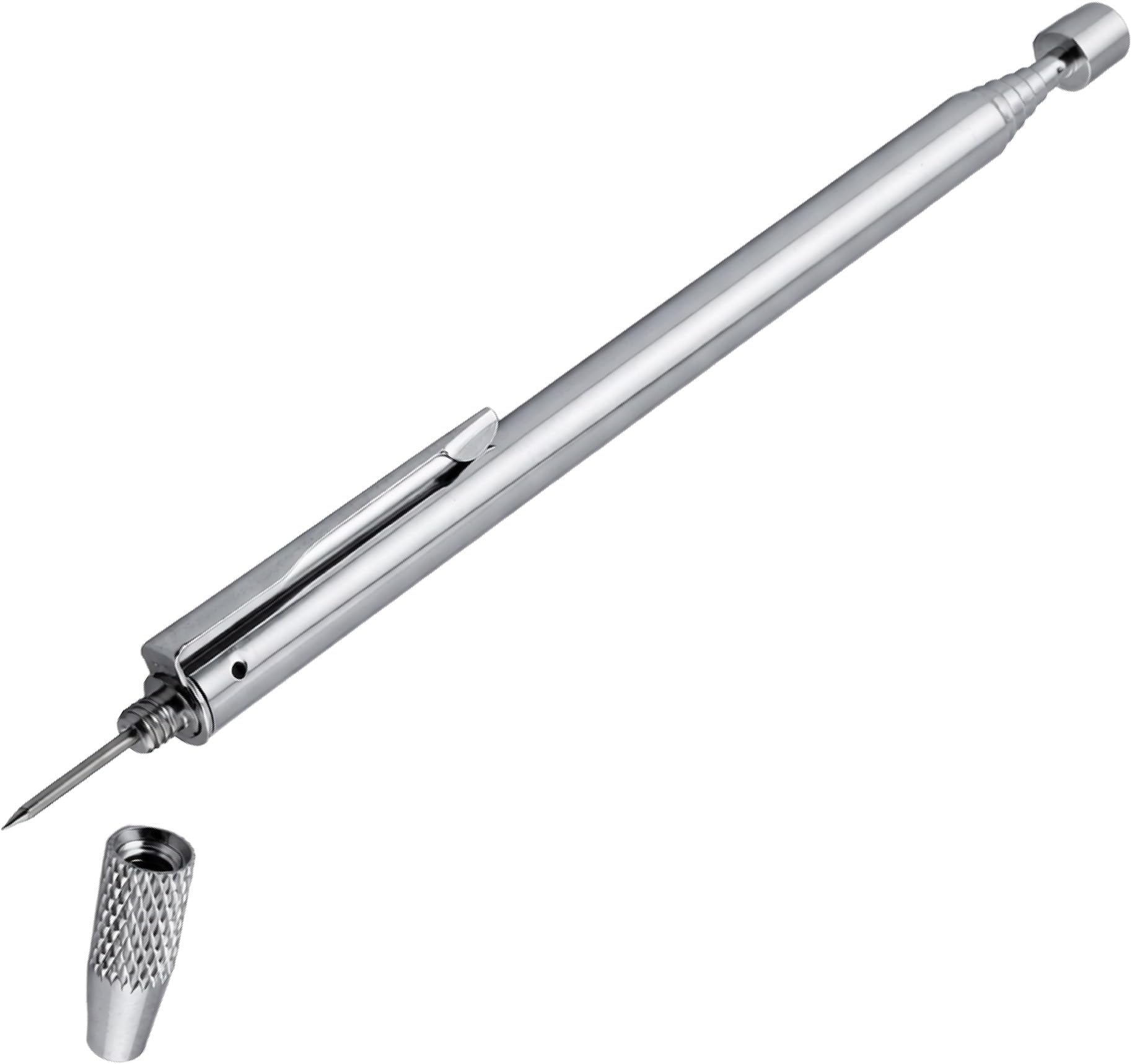 Magnetic Pick-Up Tool - Telescoping, Retrieving Magnet with Scribe, 25" Length, 3 lb. Hold, 07565