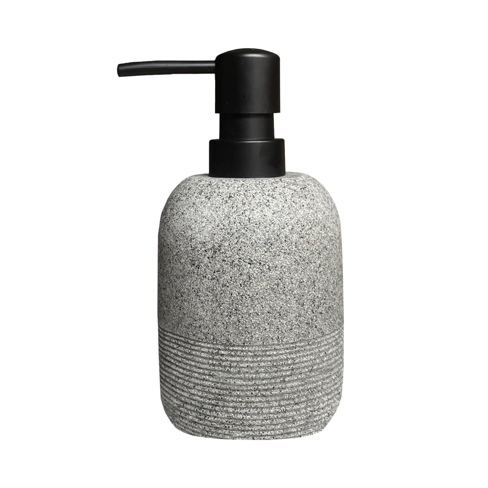 Empty Barthroom and Dish Soap Dispenser Hand Lotion Countertop Decor for Counter(Grey-1pc)