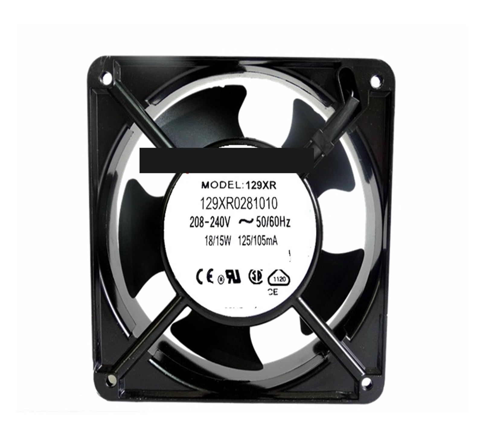 Ventilateur 15 W silencieux 129XR0281000 à flux constant