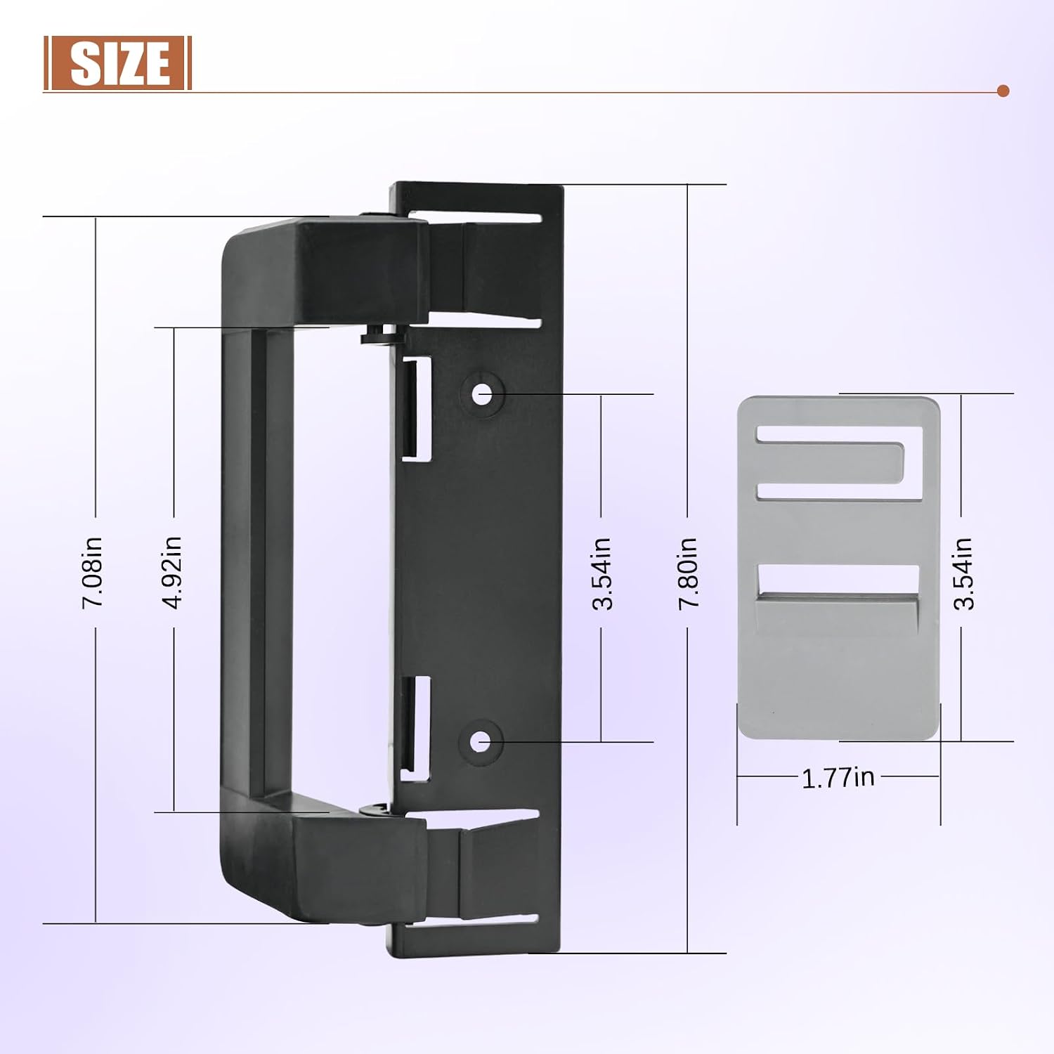 3316882900 RV Refrigerator Door Handle Replacement,Fridge Door Handle Compatible with Dometic RV Camper Refrigerator,Fit for DM2872 DM2672 DM2682 DM2882