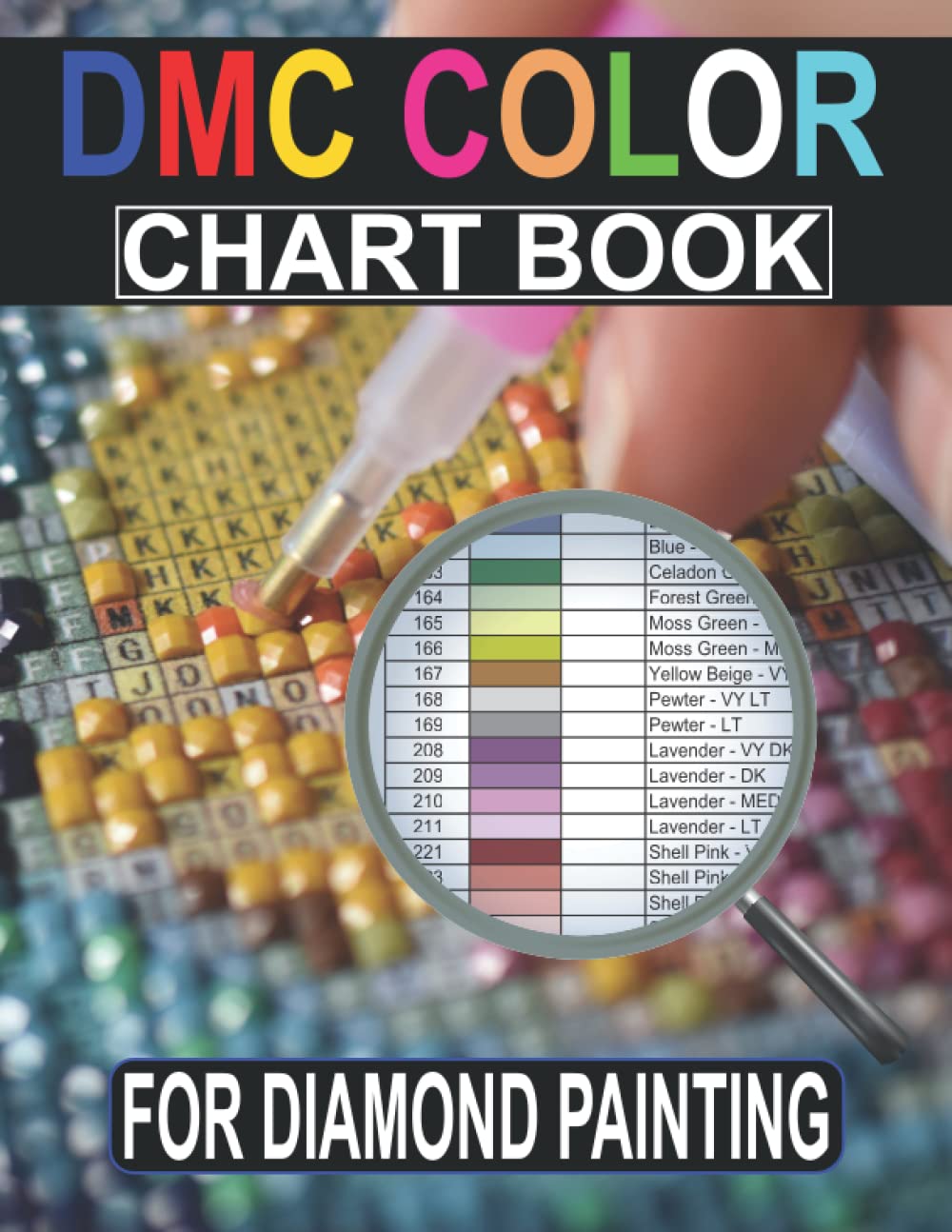 Buy DMC Color Chart Book For Diamond Painting The full DMC threads
