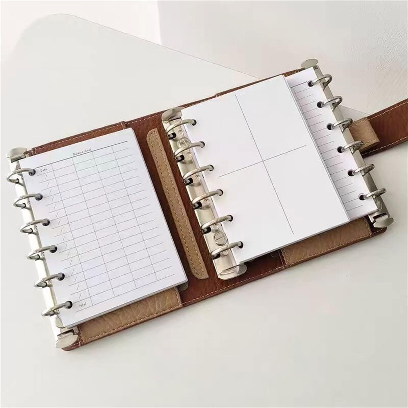 Meccanismo for raccoglitore ad anelli, confezione da 4 clip in metallo for notebook a fogli mobili fai da te | A7