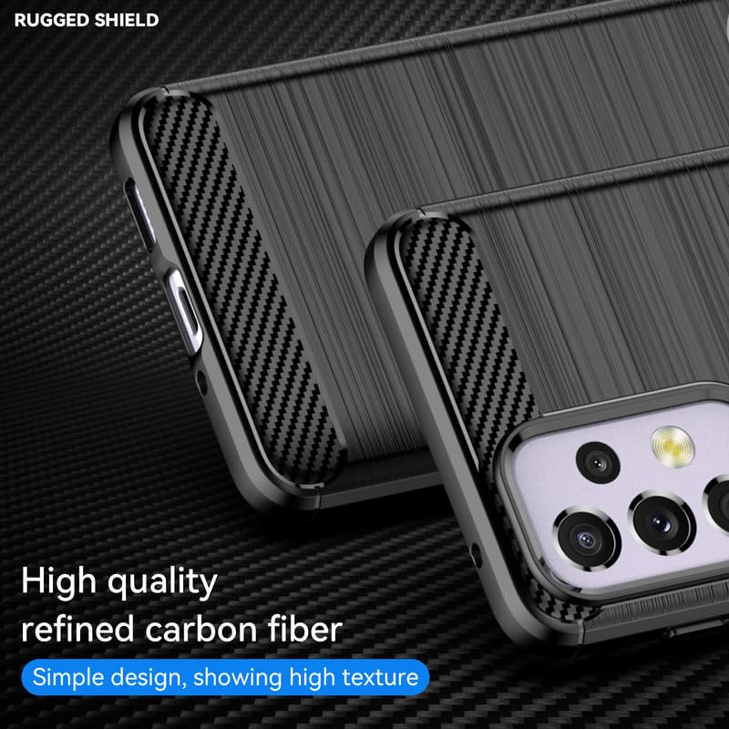 Image of Basic Case for Samsung Galaxy A33 5G (Carbon Fibre Black)