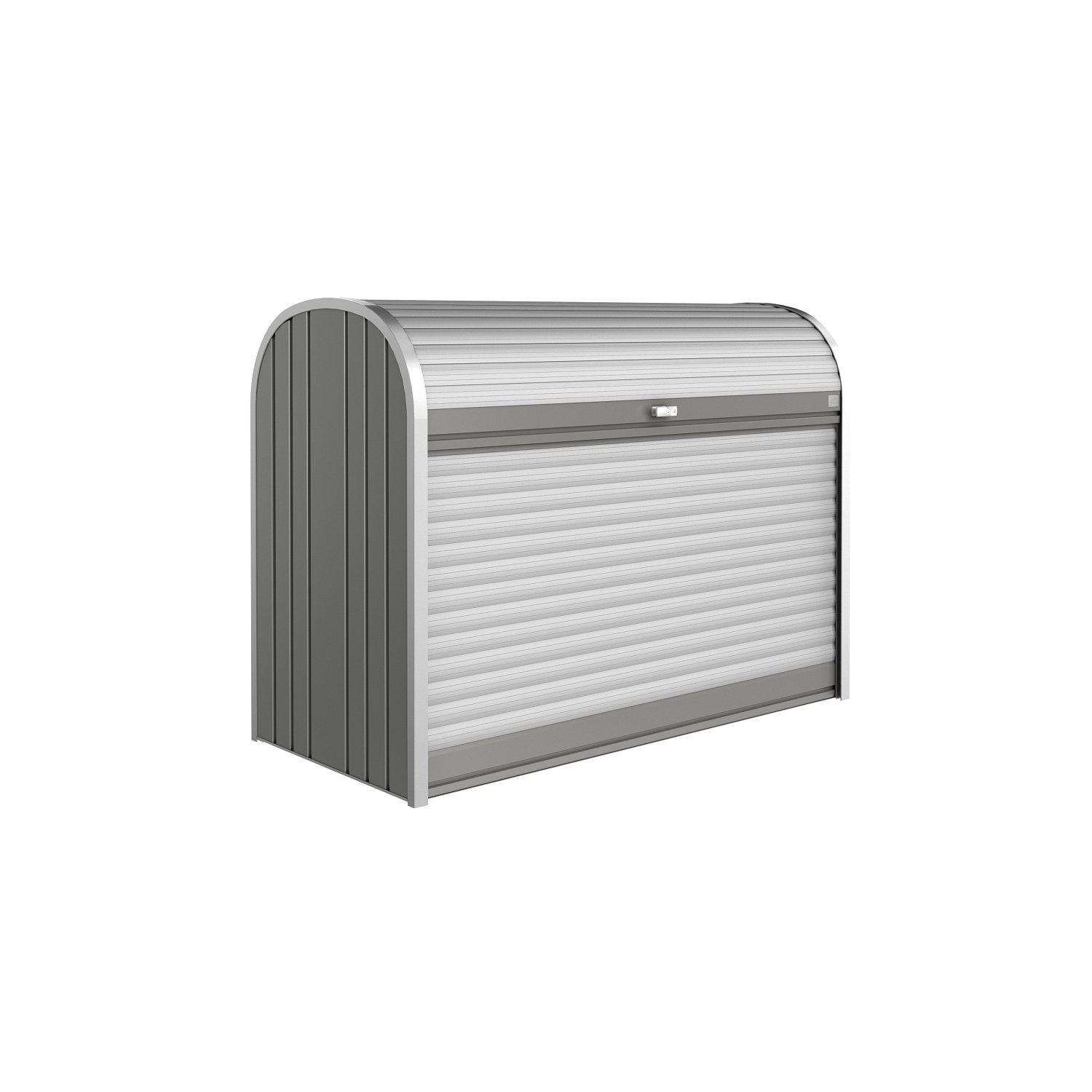 BioHort 120 Store Max Storage Container - Quartz Grey/Silver