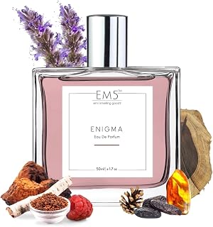 EM 5 Enigma Unisex Eau De Parfum | Woody Amber Warm Spicy Fragrance for Men & Women | Strong & Long Lasting Perfume Spray | Elegant Unisex Scent | Luxury Gift for Him & Her | 50ml