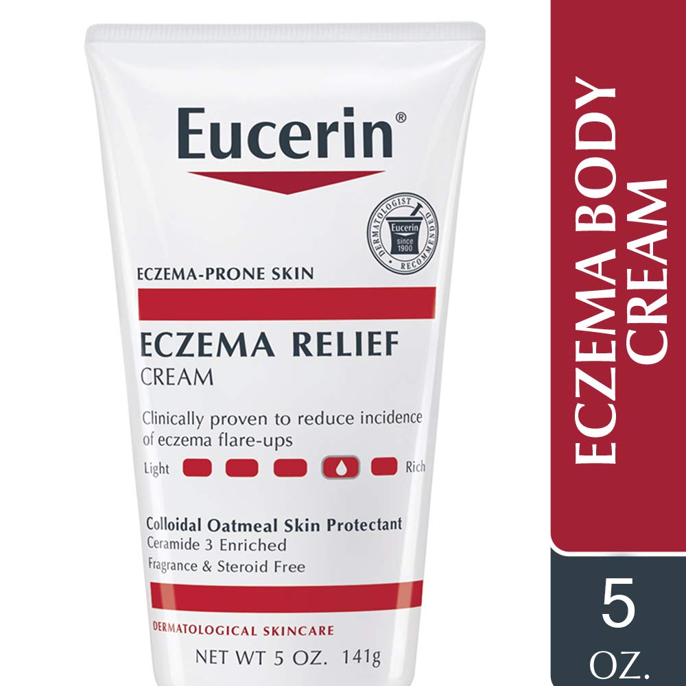 Eucerin Eczema Relief Cream Full Body Daily Lotion for EczemaProne