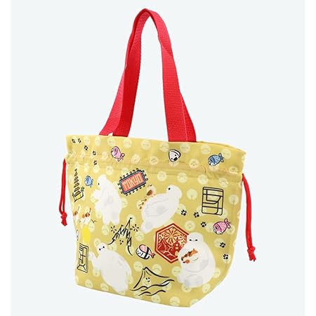 Amazon Co Jp ベイマックス モチ スーベニア ランチケース 巾着型 ランチバッグ 東京ディズニーリゾート ディズニーランド Tdr パークフード 新エリア ホーム キッチン