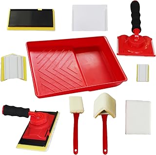 Paint Edger Tool for Walls, Precision Edge Painting Tool with Guide Pads, Corner Painting Tool for Clean Lines, Paint Edger Tool for High Ceilings, Trim, Doors & Ceilings