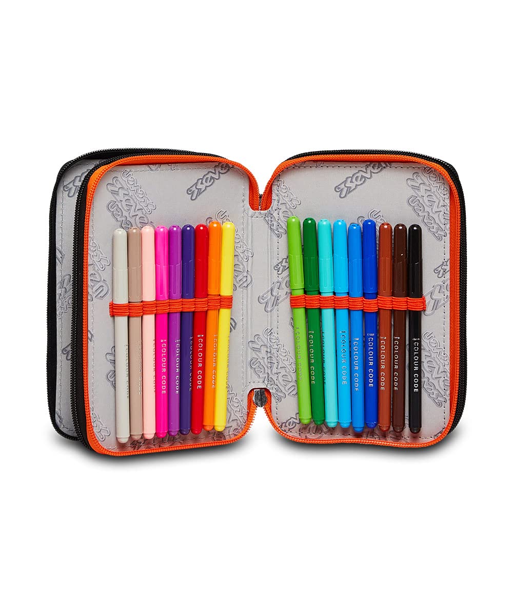 Seven Astuccio 3 Zip, 3 Zip CASE - Chromo Fluid BOY, Multicolored - Image 3