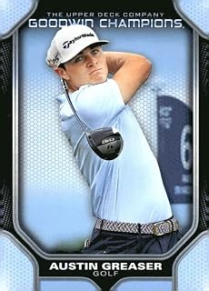 2024 Upper Deck Goodwin Champions #87 Austin Greaser Rookie Golf Card - Sportscard Superstore