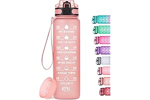 32oz Motivational Water Bottle: Hydration, Health, and Fitness for Women