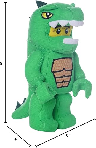 Miniatura 8 de Lego Minifigure Lizard Man - Personaje de peluche (9 pulgadas)