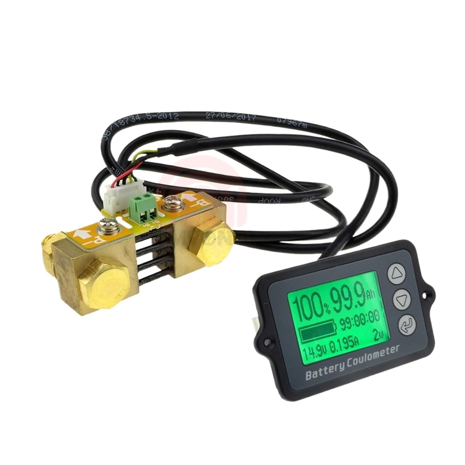 TK15 DC8-80V 50A 100A 350A Coulomb Counter Meter Capacity Tester Coulometer Lithium Indicator Detector(80V 100A)