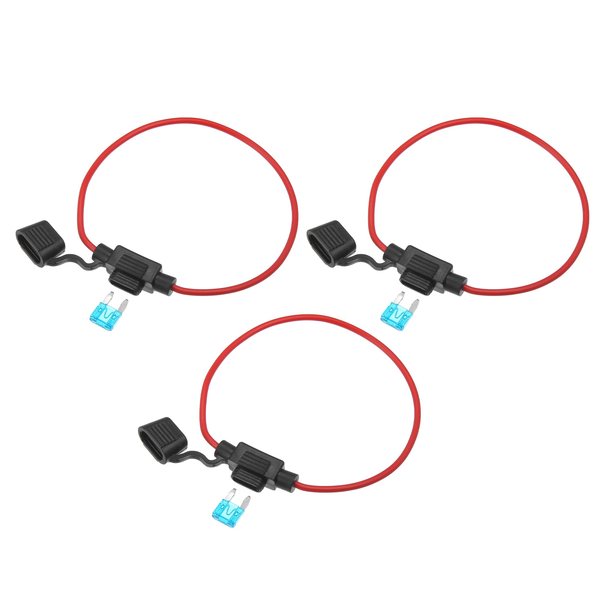 Confezione Da 10 Portalampade Fusibile In Linea 18 GA Per - Foto 10