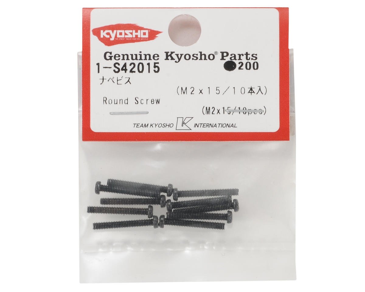 Kyosho Schrauben Set Silber – Edelstahl, Selbstschneidend, Für Modellbau & Industrie