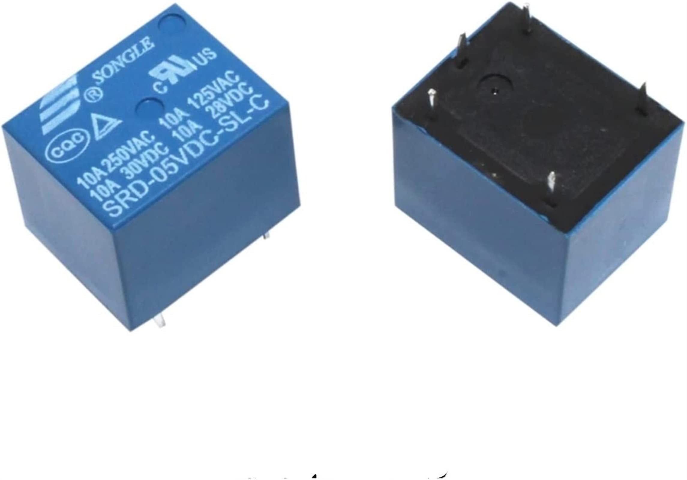 AQHYEBNSR Relay 50pcs/lot T73-5V SRD-05VDC-SL-C DC5V 5PIN 10A 250VAC