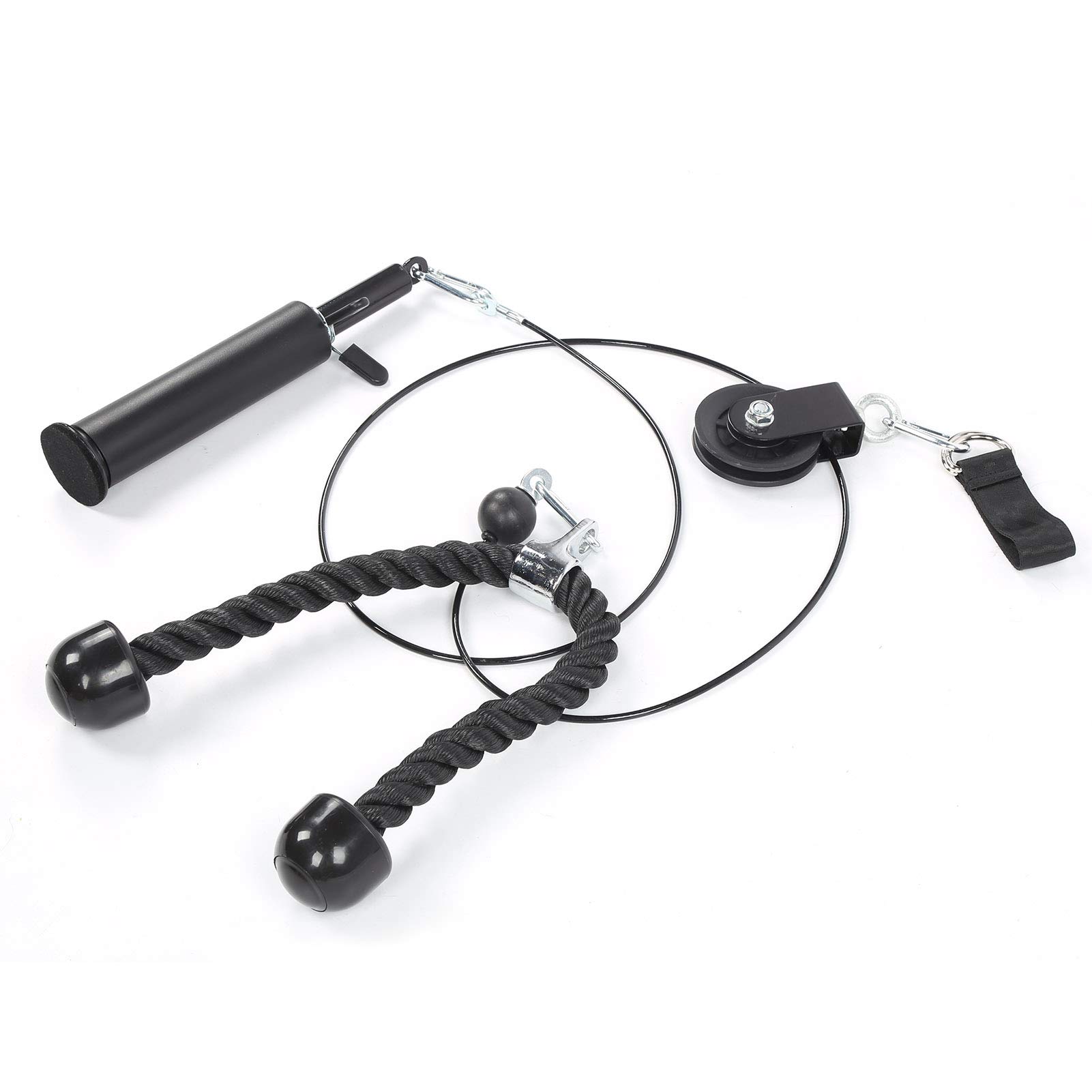 Juego de Equipos de Fitness DIY para Gimnasio en Casa, de Polea Duradero para Entrenamiento de Fuerza y ​​Potencia de Brazos, 1 Unidad