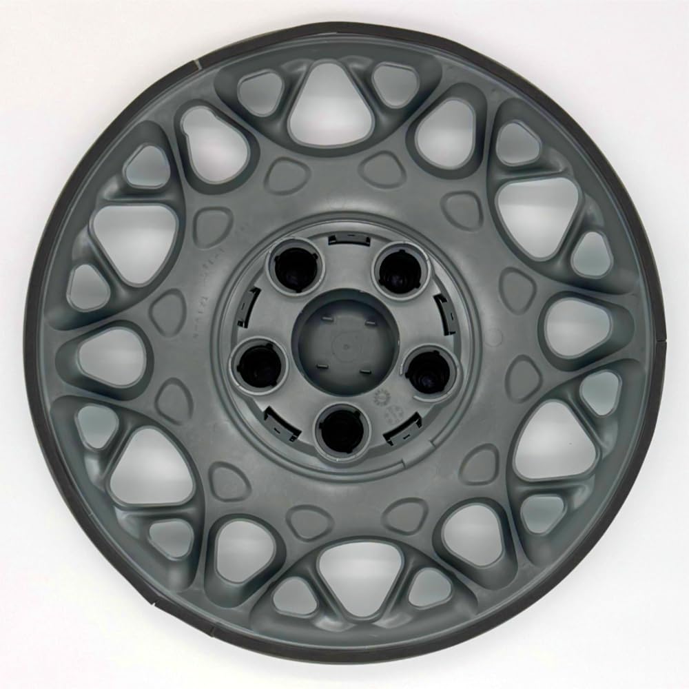 CCI 15" Plain Silver Center Caps – Set Of 4 For 1997–2005 Buick Century Hubcaps