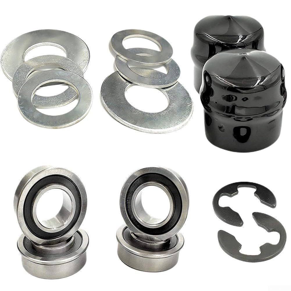 Vorderradbuchse zu Lager-Umrüstsatz für Handwerker für Poulan - Metall+Gummi, kompatibel mit verschiedenen Modellen, Innendurchmesser: 19 mm