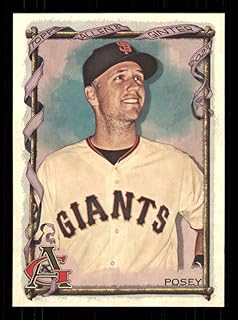 Baseball Trading Card MLB 2023 Topps Allen and Ginter #150 Buster Posey NM Near Mint Giants