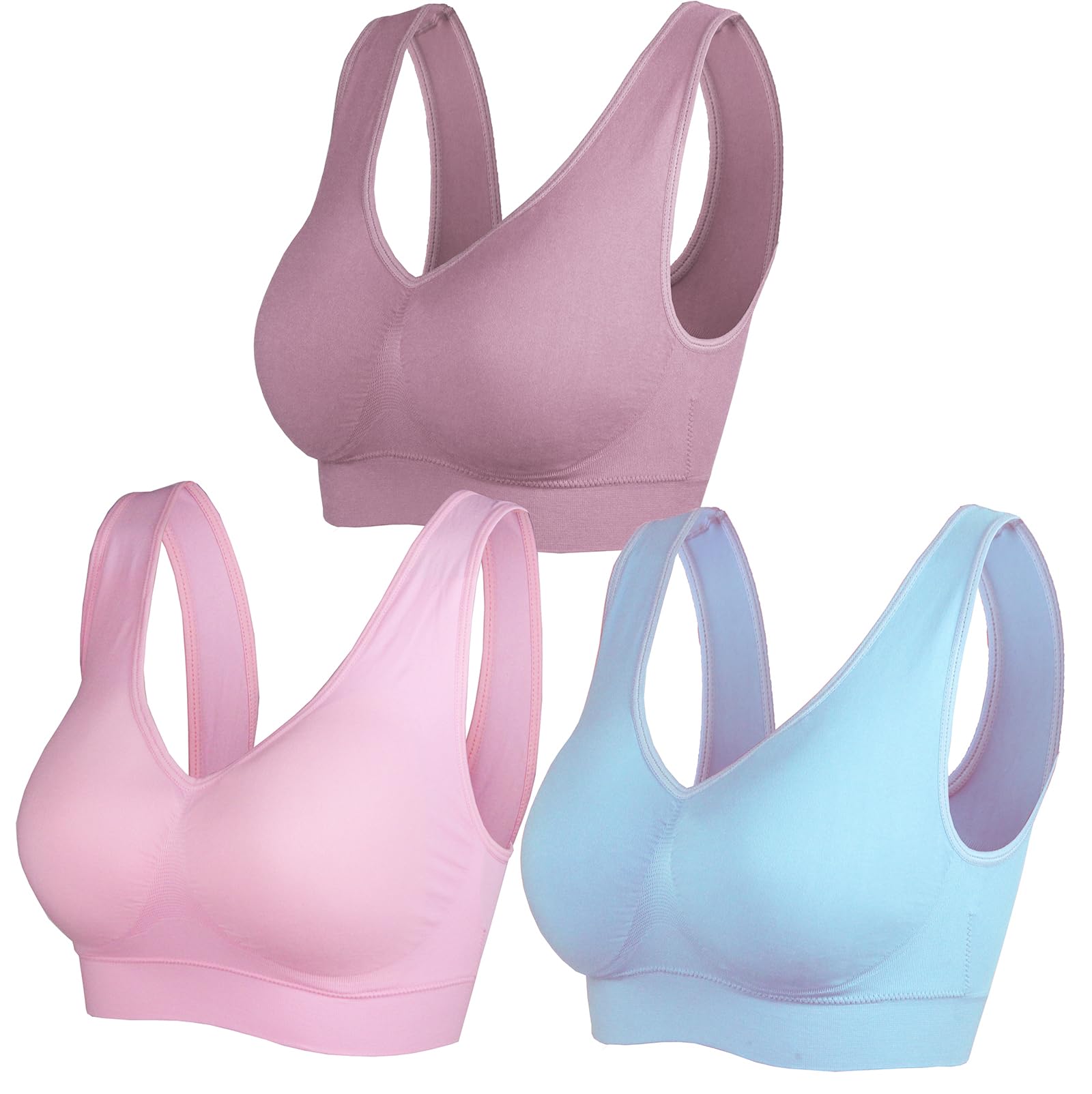 Aosany Womens Plus Bra