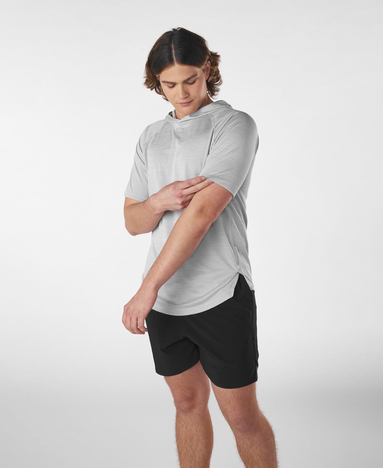 EvoShield Mens Men's Lightweight Short Sleeve Hoodie 2.0 - Image 3