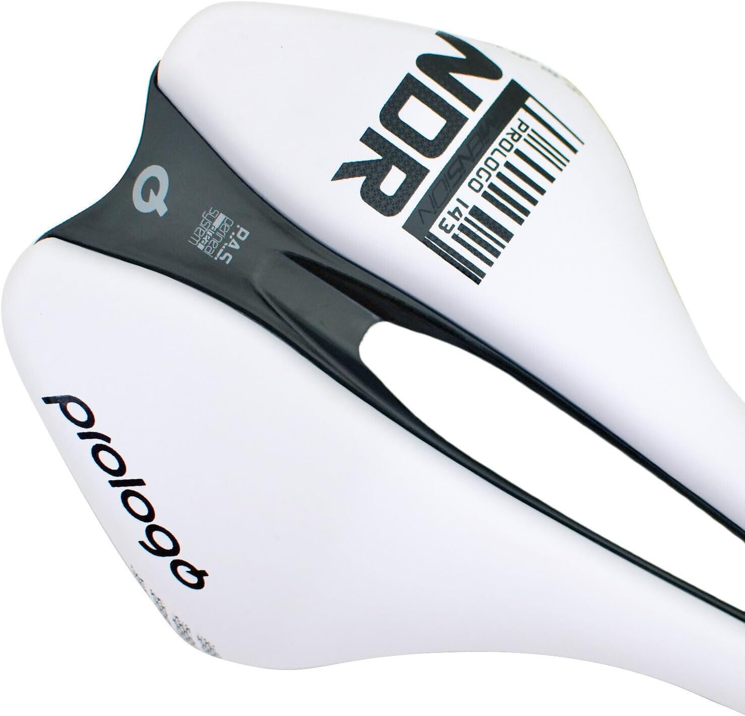 Prologo Dimension NDR STN Rail Road MTB Triathlon VL-1A26B Saddle, White, PR2804