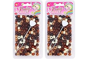 Kids DIY Hair Accessories Making Kit, Girls Hair Beading Kit, Hair Braiding Jewelry Making Kit