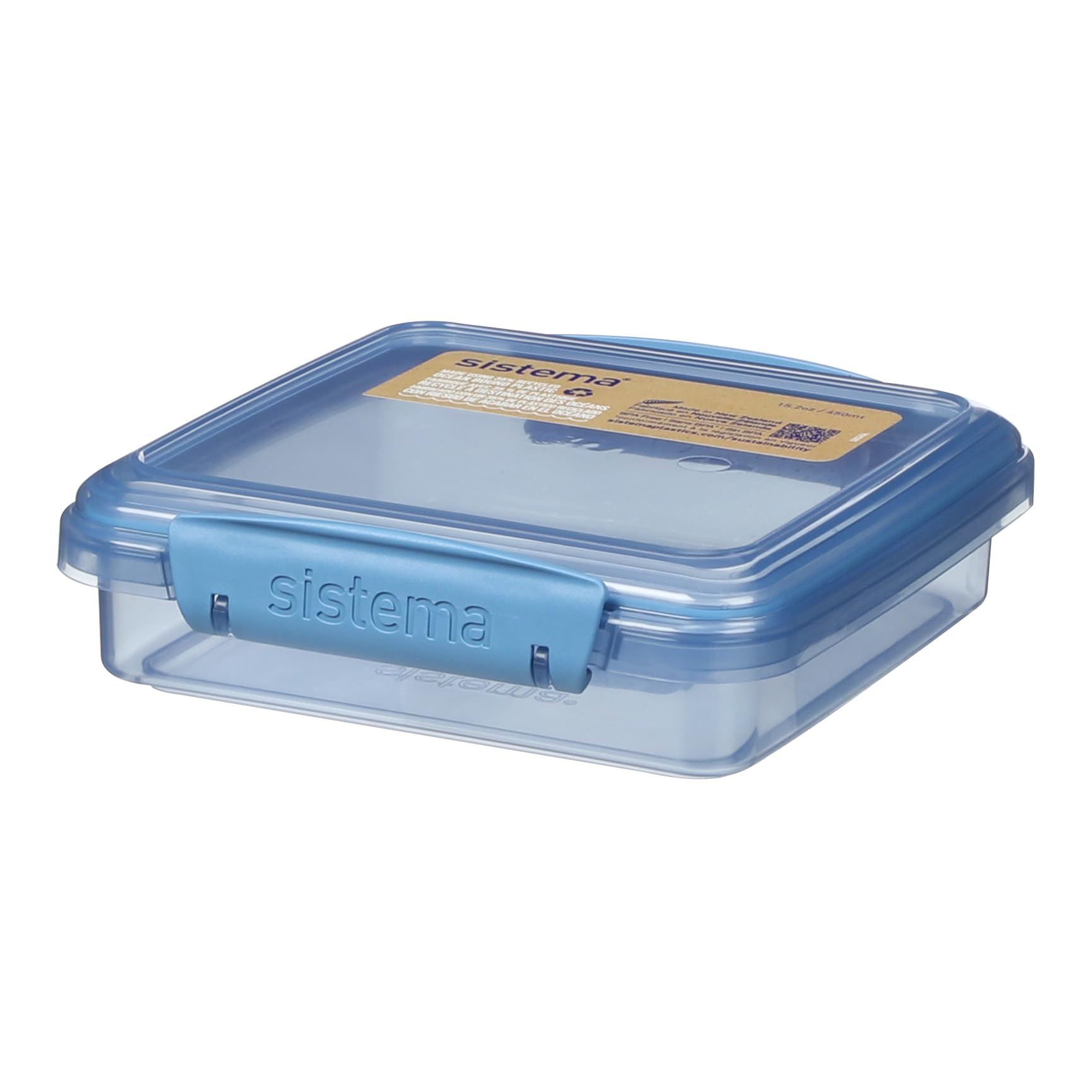 Contenitore Pranzo Sandwich Rettangolare Multicolore – 16,5x11,5x5,5 Cm – BPA Free E Riutilizzabile - 2