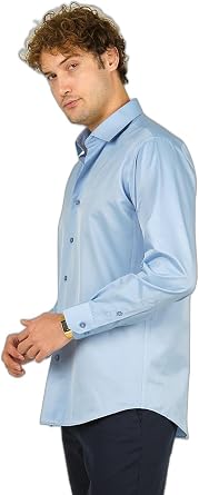 FIGS Slim Fit Uzun Kollu Pamuklu Parlak Kuma  G mlek, 8054920250013
