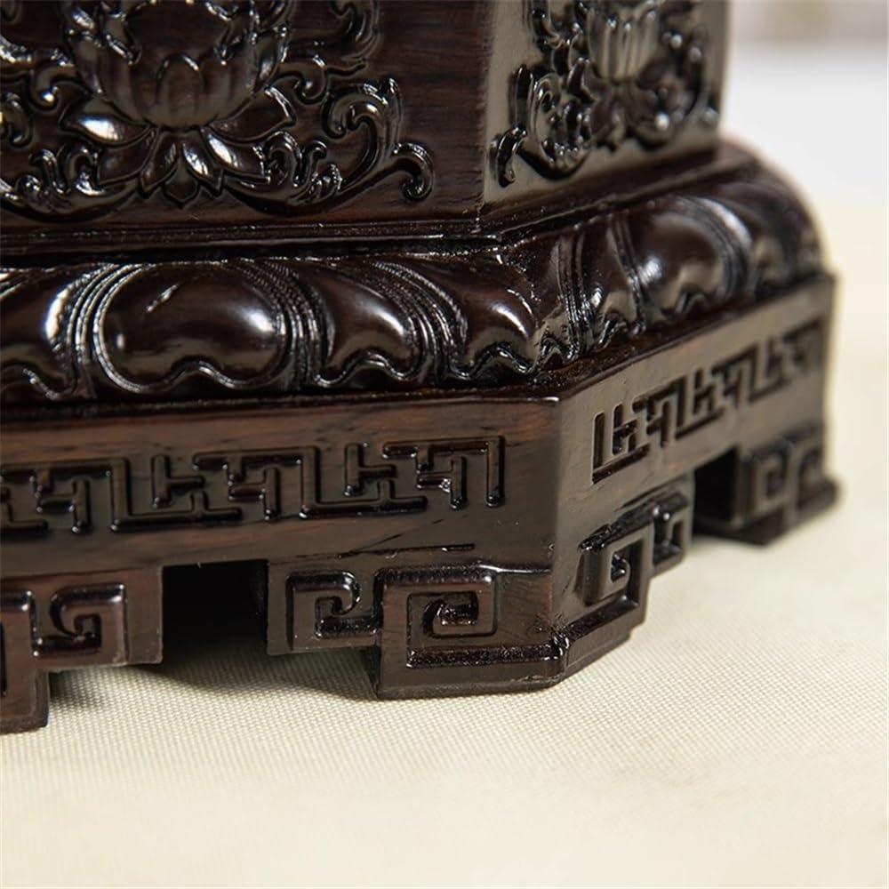 Amazon.com: mengli-99 Bonsai Base Stand Octagonal Ebony Display