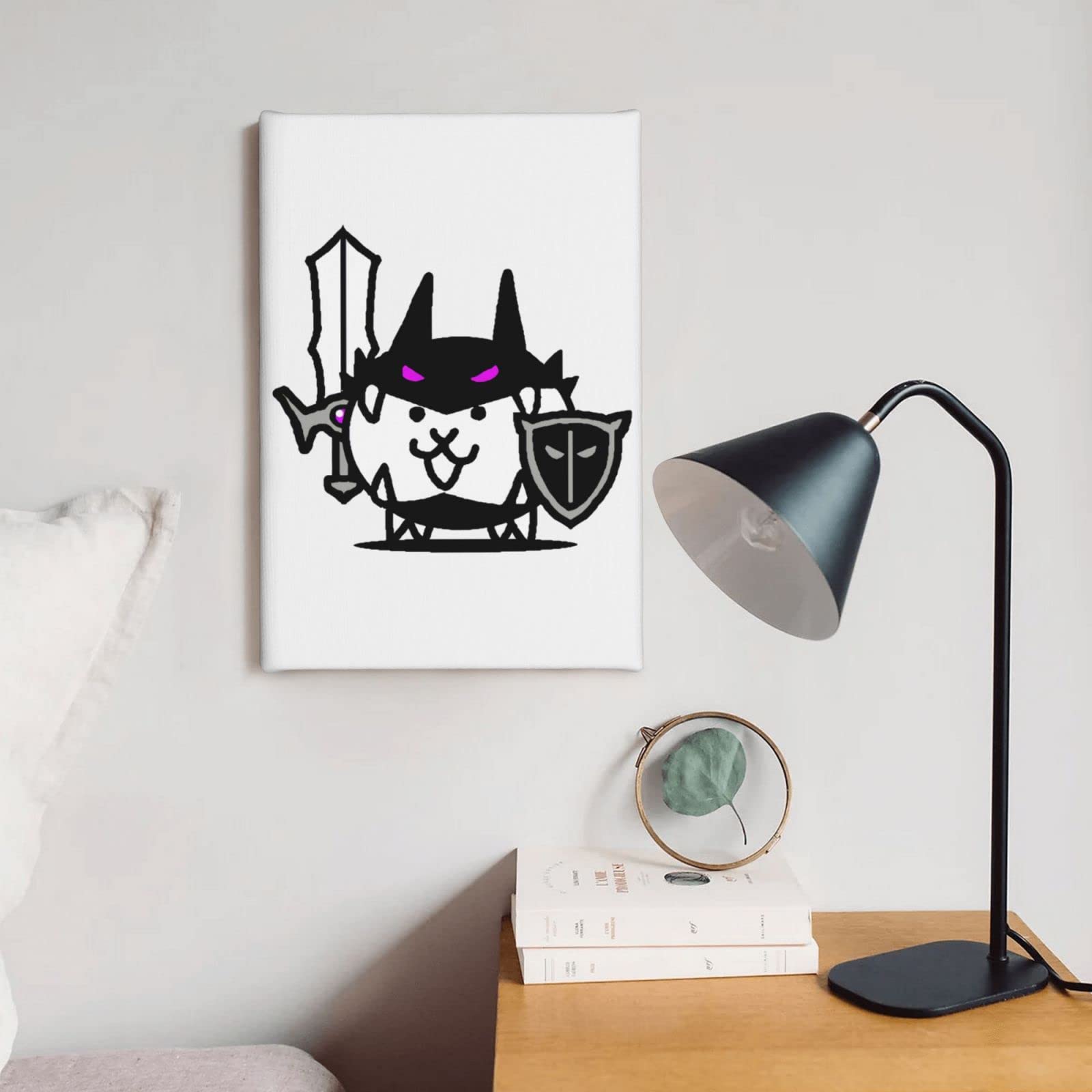 Amazon.co.jp: フレーム無し絵画 にゃんこ大戦争 アートパネル 装飾画