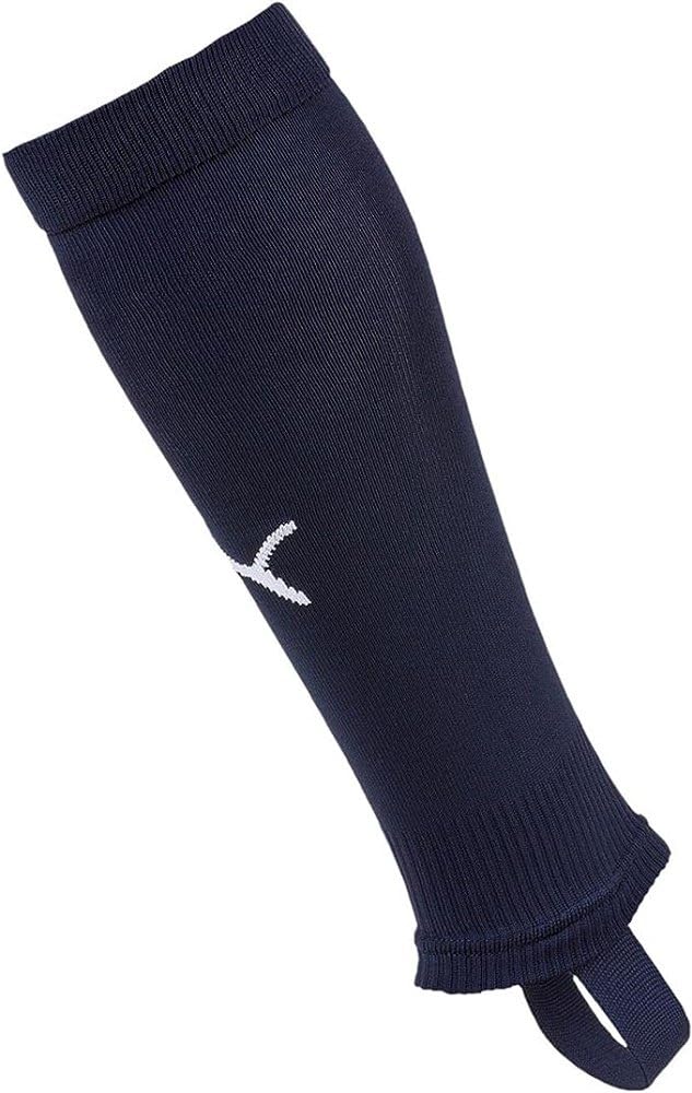 PUMA Men's Liga Stirrup Core Football Socks, Peacoat/White, M