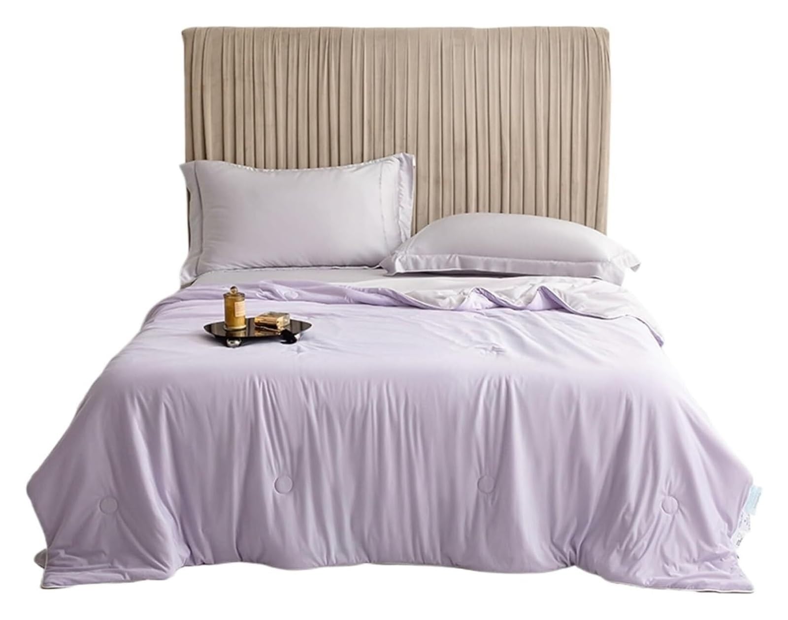 EBzvblxm Cooling Blanket for Summer, Cooling Blanket for Summer Multicolor Multiple Sizes Double Side(Purple,200x230 cm)