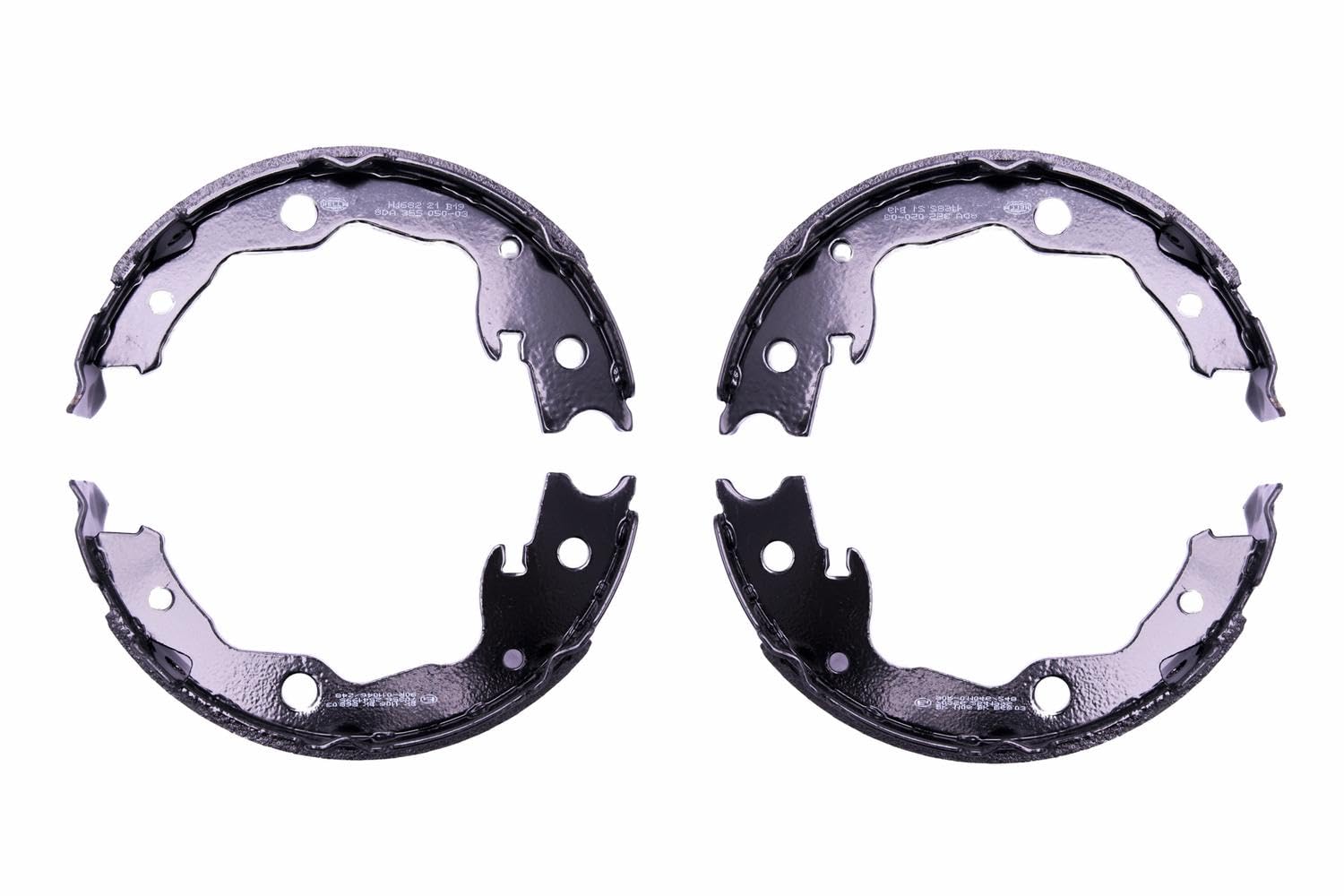 HELLA 8DA 355 050-031 Brake Shoe Set, parking brake - H1682 - for e.g. INFINITI / LEXUS / NISSAN / RENAULT
