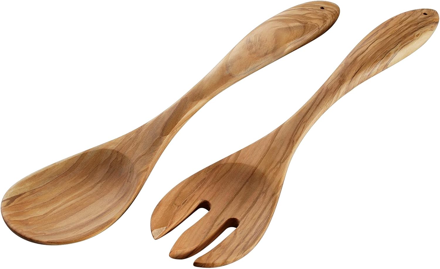 Cilio Salad Servers, 30 cm, Brown