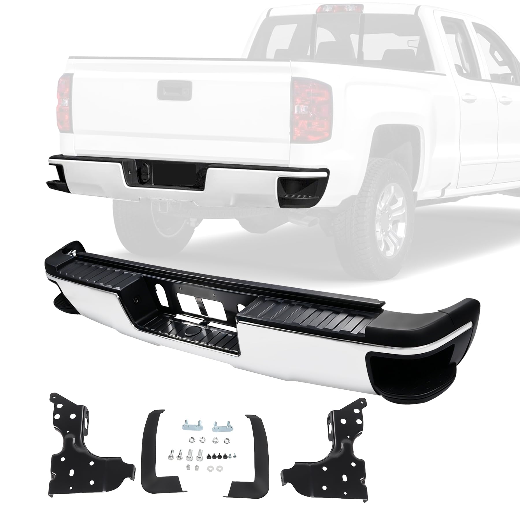 JDMSPEED Rear Step Bumper
