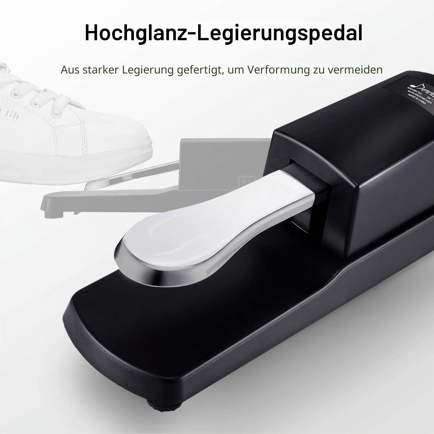 sustain pedal deutsch Donner Sustain-Pedal für Keyboard, Klavier Sustain-Pedal Universal-Dämpfer-Fußpedal für Digitalpiano MIDI-Keyboard Elektronischer und ​mit Polaritätsschalte (DK-1) Musikinstrumente & DJ-Equipment Color:dark blue blue mirrored Pneumatico it has a specially Stereo 120 Hpc Cube