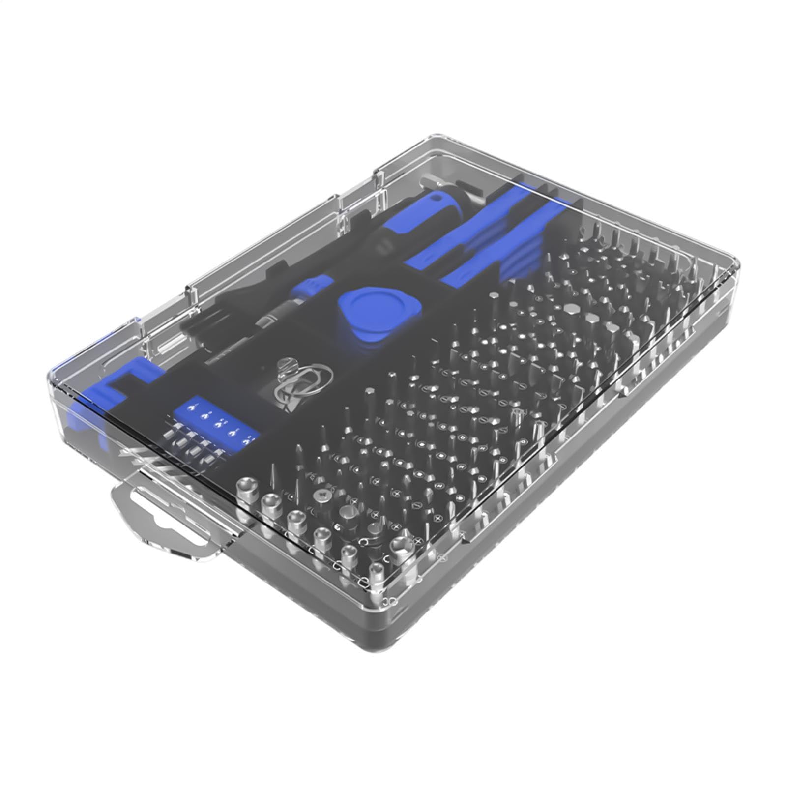 Elektryczny Zestaw Wkrętaków 160 w 1 Narzędzie Naprawcze z Etui | Wielofunkcyjne Bity Śrubokrętowe Do warsztatu przemysłowego, komputera, laptopa, urządzeń