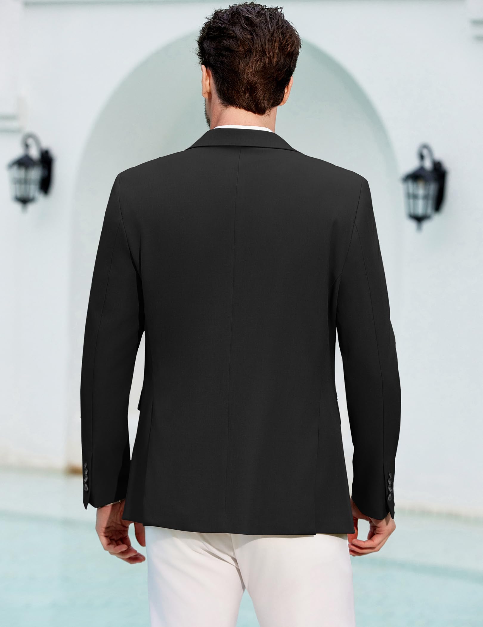 COOFANDY Giacca da uomo casual con un bottone sportivo giacca leggera