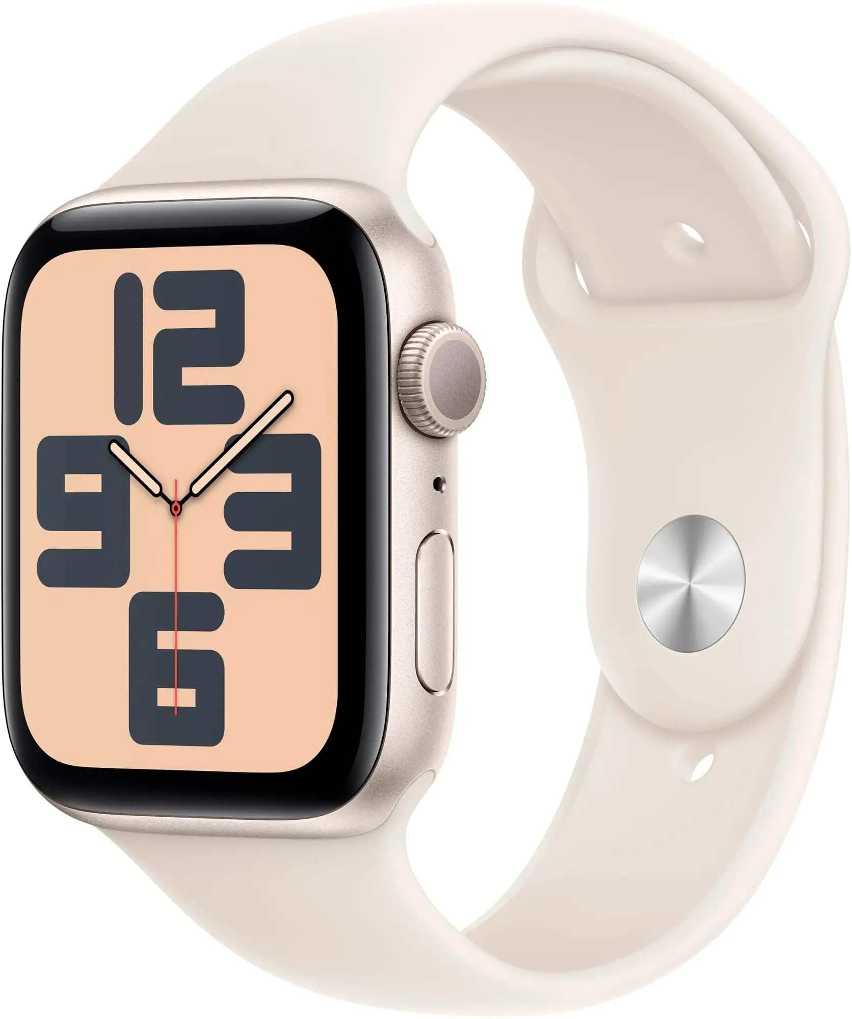 Amazon.com: Apple Watch SE 44mm GPS Gold Aluminum Case - Starlight 