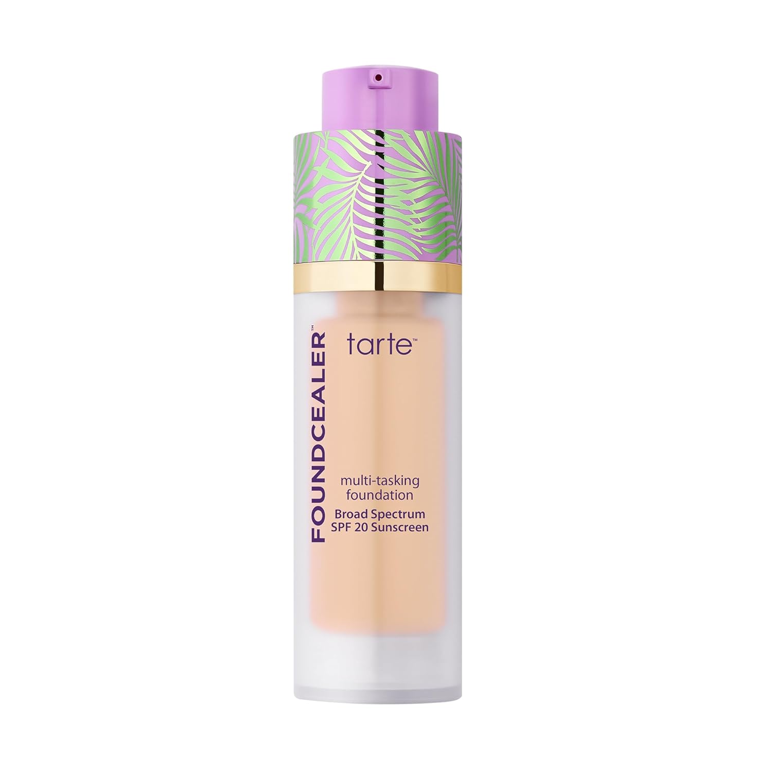 tarte Babassu Foundcealer Dewy Foundation Broad Spectrum SPF 20 Sunscreen – Foundation & Concealer in 1 with SPF, Vegan Skincare Makeup with Radiant Buildable Medium Coverage, Cruelty Free