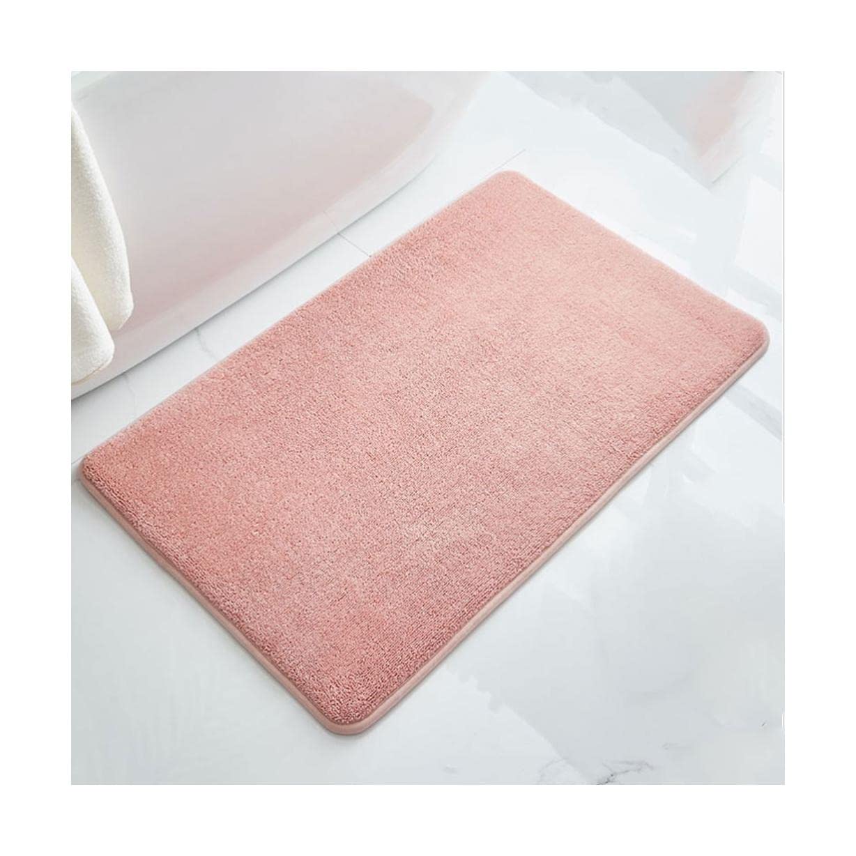 Pratico Tappetino da bagno in cotone memory Tappeto rettangolare ad assorbimento rapido ispessito con supporto antiscivolo Tappeto lavabile cucina camera da letto bella