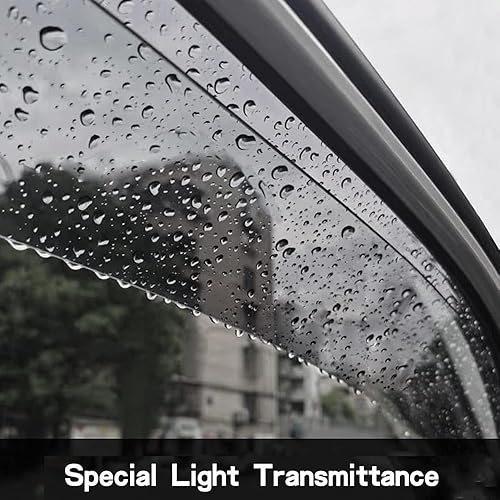 Miniatura 5 de Smkiga Deflector de ventilación de viento de ventana lateral de 4 piezas para Toyota 4Runner 2003-2009 (N210) (SK-94924)